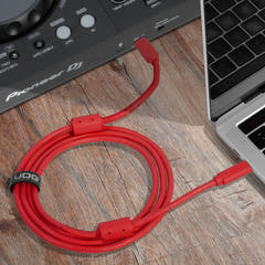UDG Ultimate Cable USB 3.2 C-C Röd Rak 1,5m