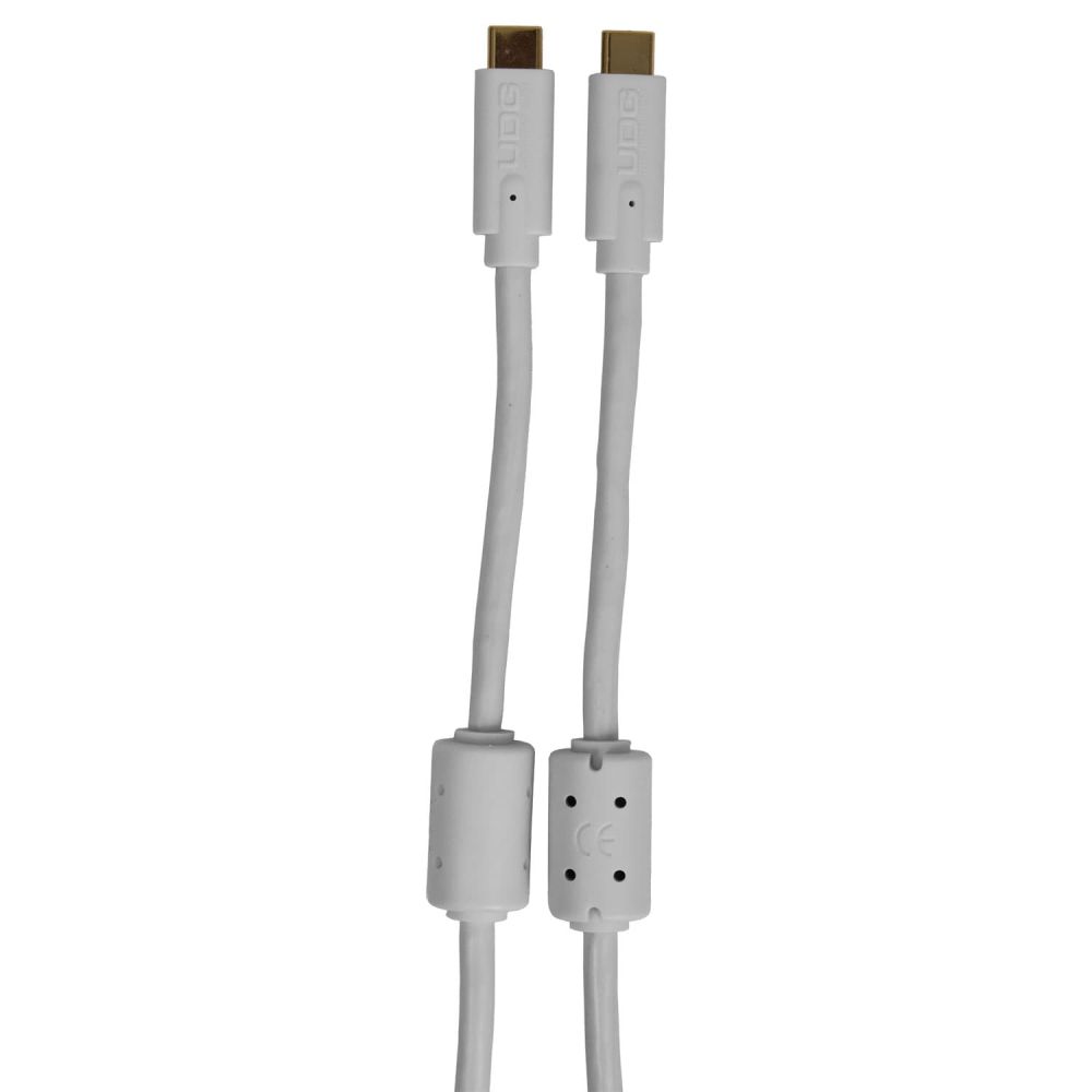 UDG Ultimate Cable USB 3.2 C-C Vit Rak 1,5m