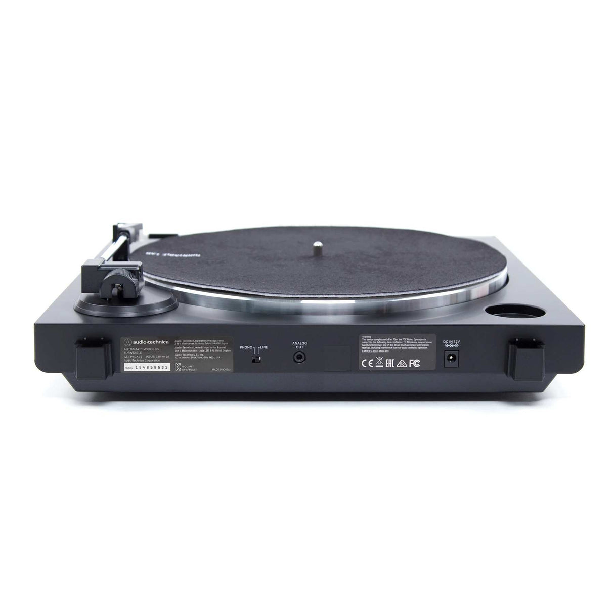 Audio-Technica AT-LP60XBT-WH skivspelare (vit)