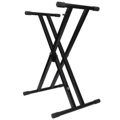 Keyboardstativ, självjusterande med säkerhetslås