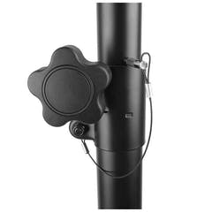DELUXE högtalarstativ 120-190 cm (60 kg)
