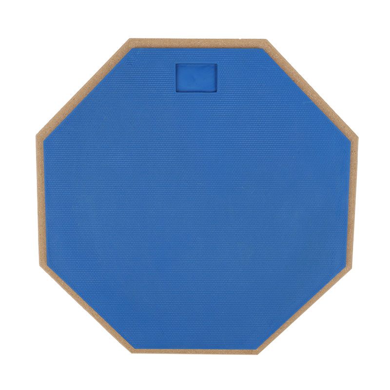 V-TONE PDS1 BL Övningspad 12" – Blå Practice Drum Pad Set med stativ, sticks och väska