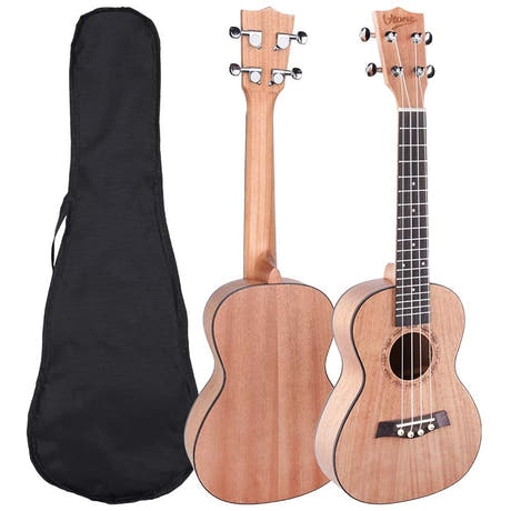 V-Tone UK23 Wood Ukulele 23 med väska & tillbehör