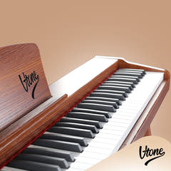 V-TONE BL-130 Elpiano (Mörkt trä)