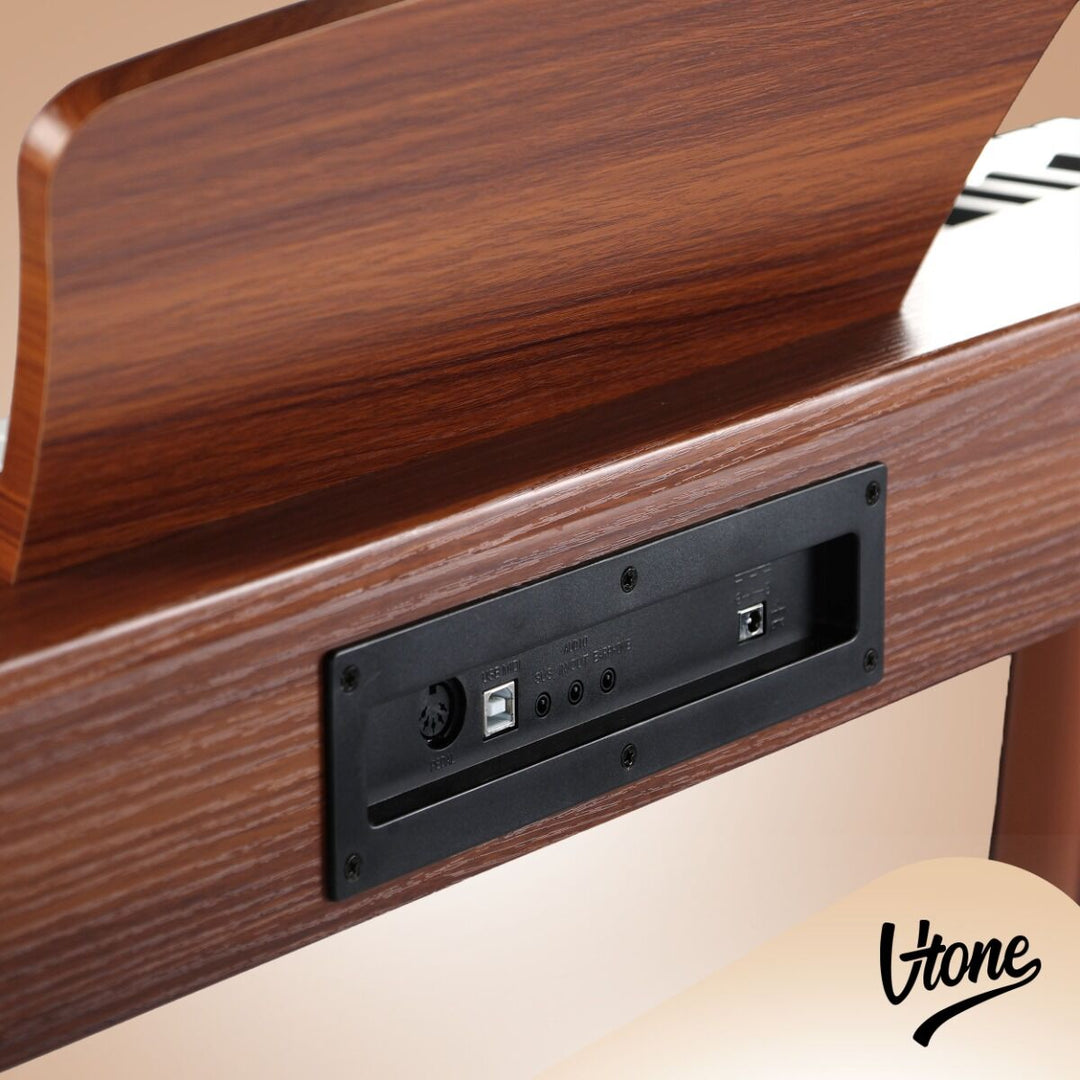 V-TONE BL-130 Elpiano (Mörkt trä)