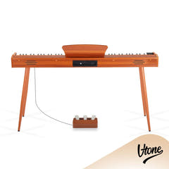 V-TONE BL-130 Elpiano (Mörkt trä)