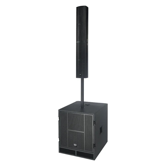 Bluetooth-högtalare med 2 mikrofoner (Svart)