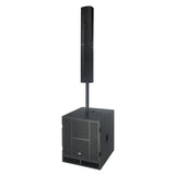 Bluetooth-högtalare med 2 mikrofoner (Svart)