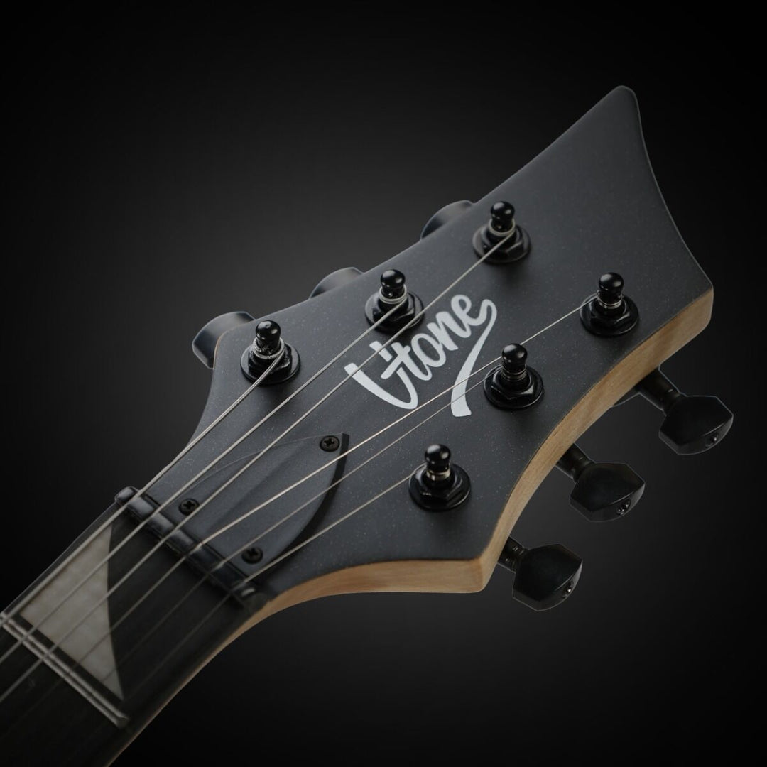V-TONE EGS 39 MBK elektrisk gitarrpaket 4/4, svart