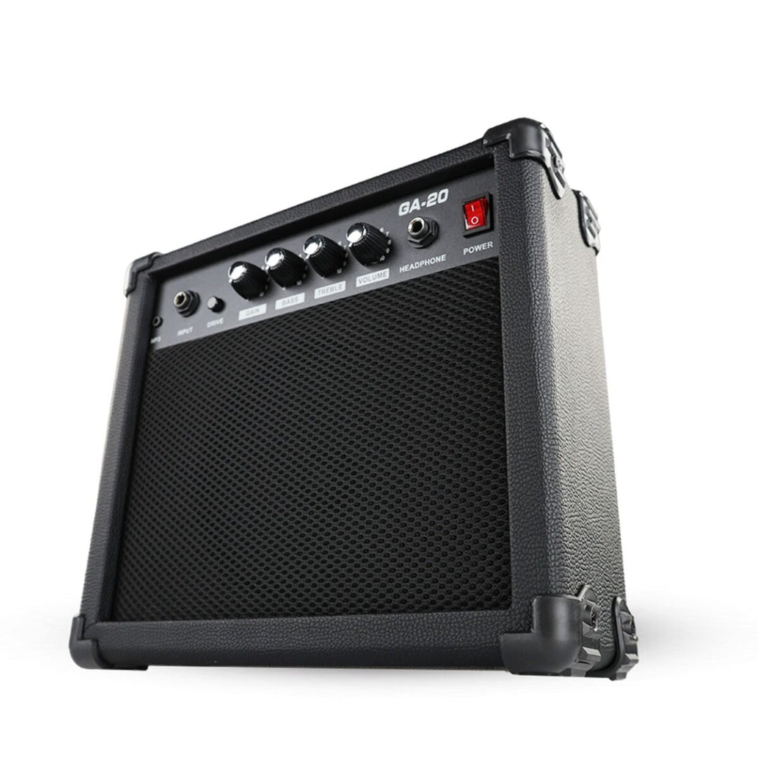 V-TONE EGS 39 MBK elektrisk gitarrpaket 4/4, svart