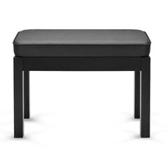 V-TONE Piano- och Keyboardbänk med förvaring, Svart