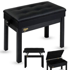 V-TONE PB2 BK Pianopall – Justerbar 49–57 cm