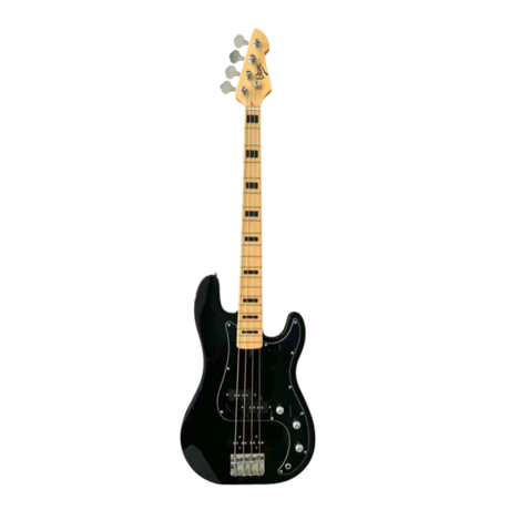 V-TONE PJB46 BK Elbas 4/4. Sort