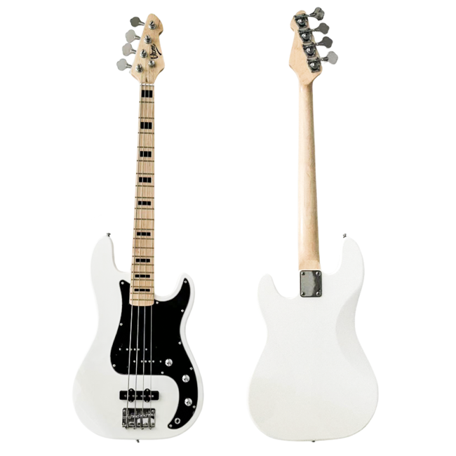 V-TONE PJB46 WH Elbas 4/4, vit