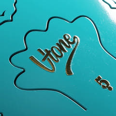 Tongue Drum 12" Cyan inkl. väska (13 Toner C Skala)