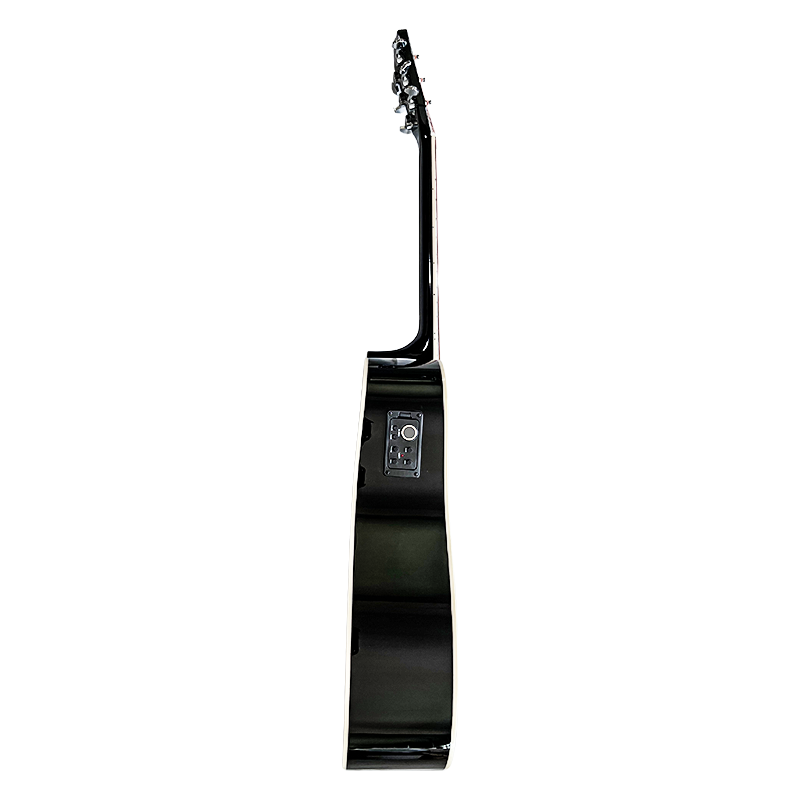 V-TONE VEAG1 CE BK elektro-akustisk gitarr 4/4 dreadnought cutaway svart
