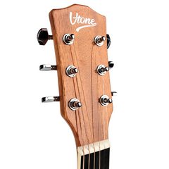 V-TONE VEAG1 CE NT Elektroakustisk Gitarrer 4/4 Dreadnought Cutaway – natur