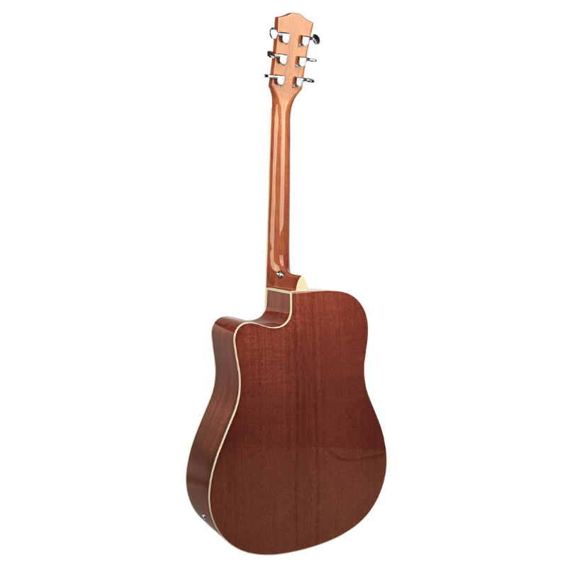 V-TONE VEAG1 CE VS elektro-akustisk gitarr 4/4 dreadnought cutaway sunburst