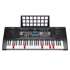 V-TONE VK-500 61L Keyboards – 61 Tangenter med LED Lärfunktion för Barn och Nybörjare