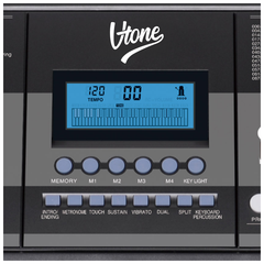 V-TONE VK-500 61L Keyboards – 61 Tangenter med LED Lärfunktion för Barn och Nybörjare