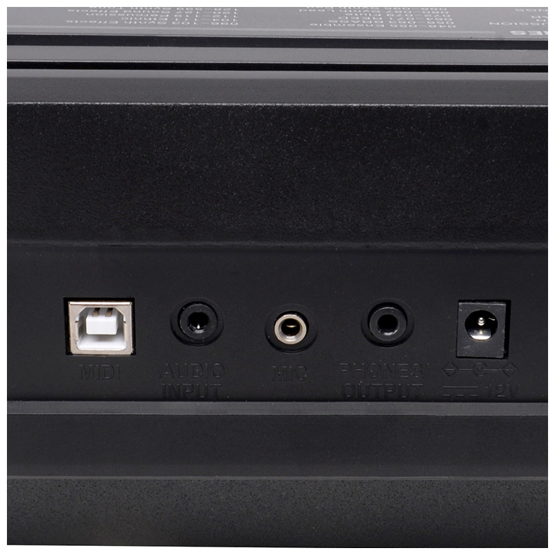 V-TONE VK-500 61L Keyboards – 61 Tangenter med LED Lärfunktion för Barn och Nybörjare