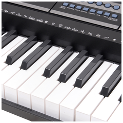 V-TONE VK-500 61L Keyboards – 61 Tangenter med LED Lärfunktion för Barn och Nybörjare