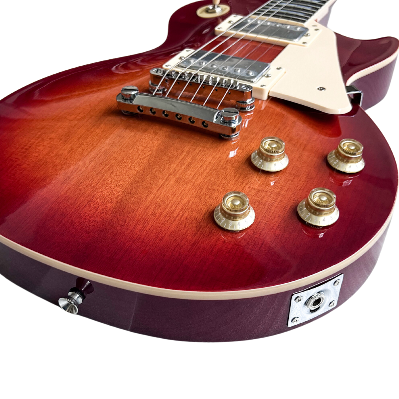 V-TONE VLP1 BS Elgitarr 4/4 Les Paul Honey-Wine