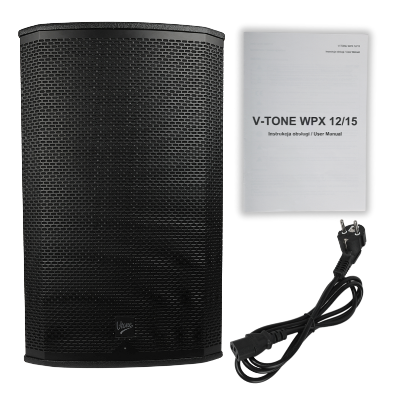 V-TONE WPX 12 aktiv Högtalare (600W) DSP