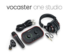 Focusrite Vocaster One Studio Podcaster Ljudkort