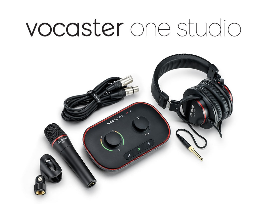 Focusrite Vocaster One Studio Podcaster Ljudkort
