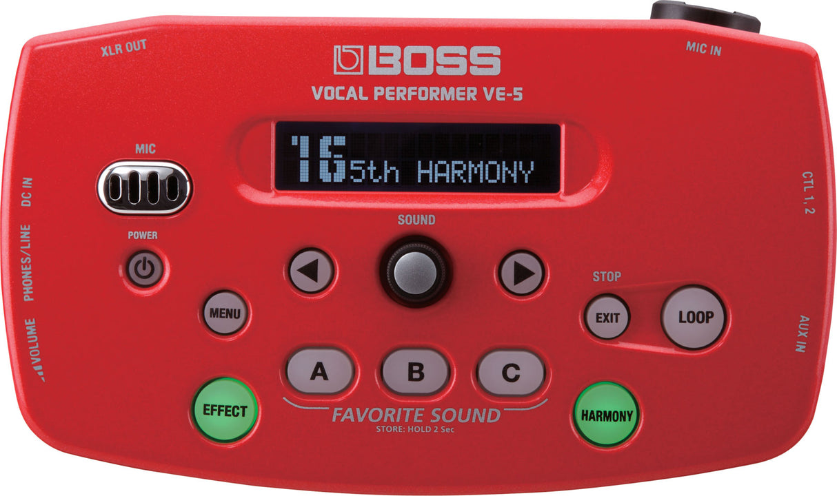 Boss VE-5-RD ljudprocessor