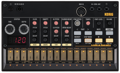 Korg Volca slår Analog Rhythm Machine