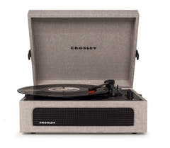 Crosley Voyager skivspelare tvåvägs Bluetooth (grå)