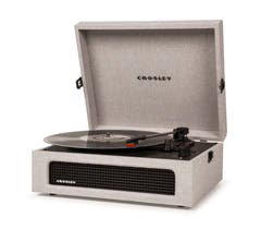 Crosley Voyager skivspelare tvåvägs Bluetooth (grå)