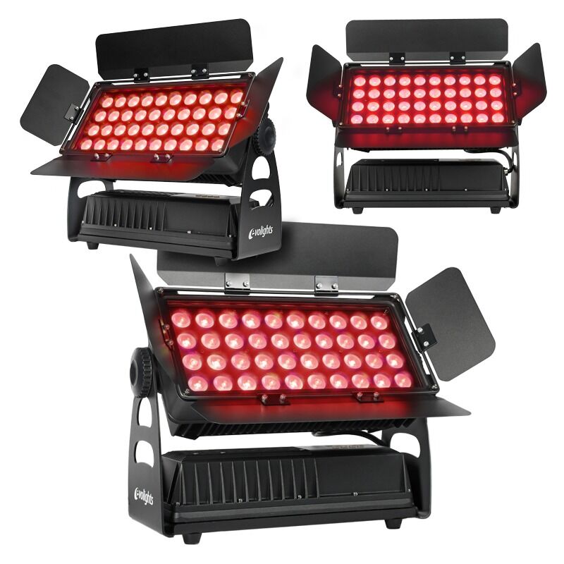 Evolights 40x10W RGBW väggtvätt – IP65
