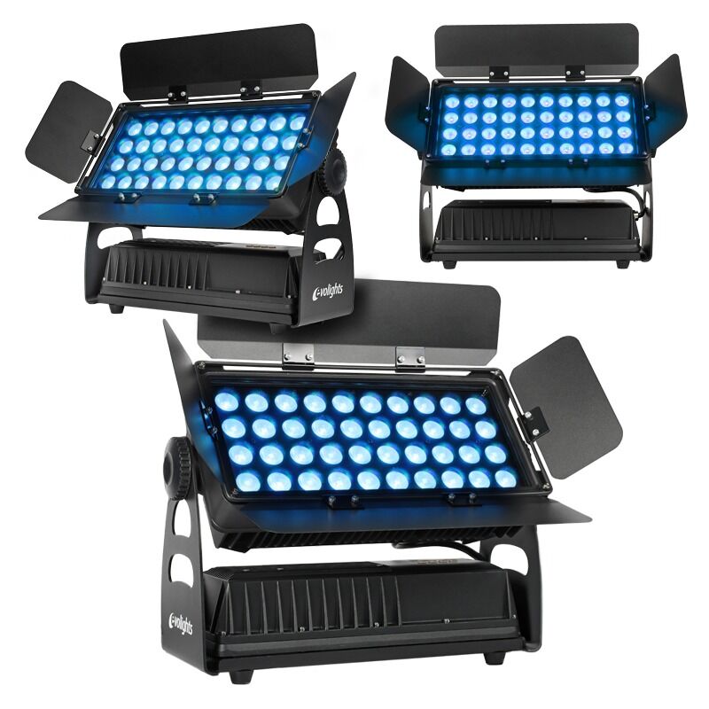 Evolights 40x10W RGBW väggtvätt – IP65