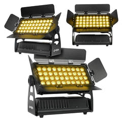 Evolights 40x10W RGBW väggtvätt – IP65