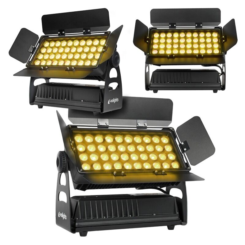 Evolights 40x10W RGBW väggtvätt – IP65