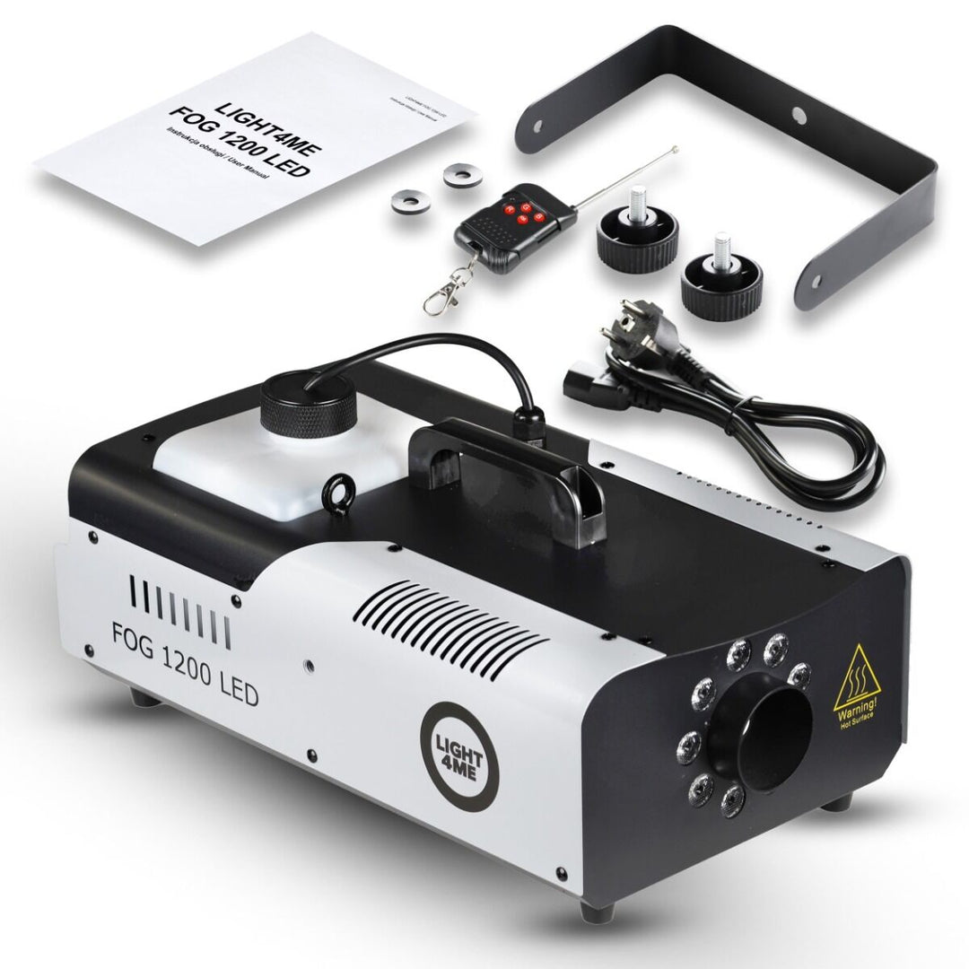 Light4Me Fog 1200 LED Rökmaskin 1200W med LED
