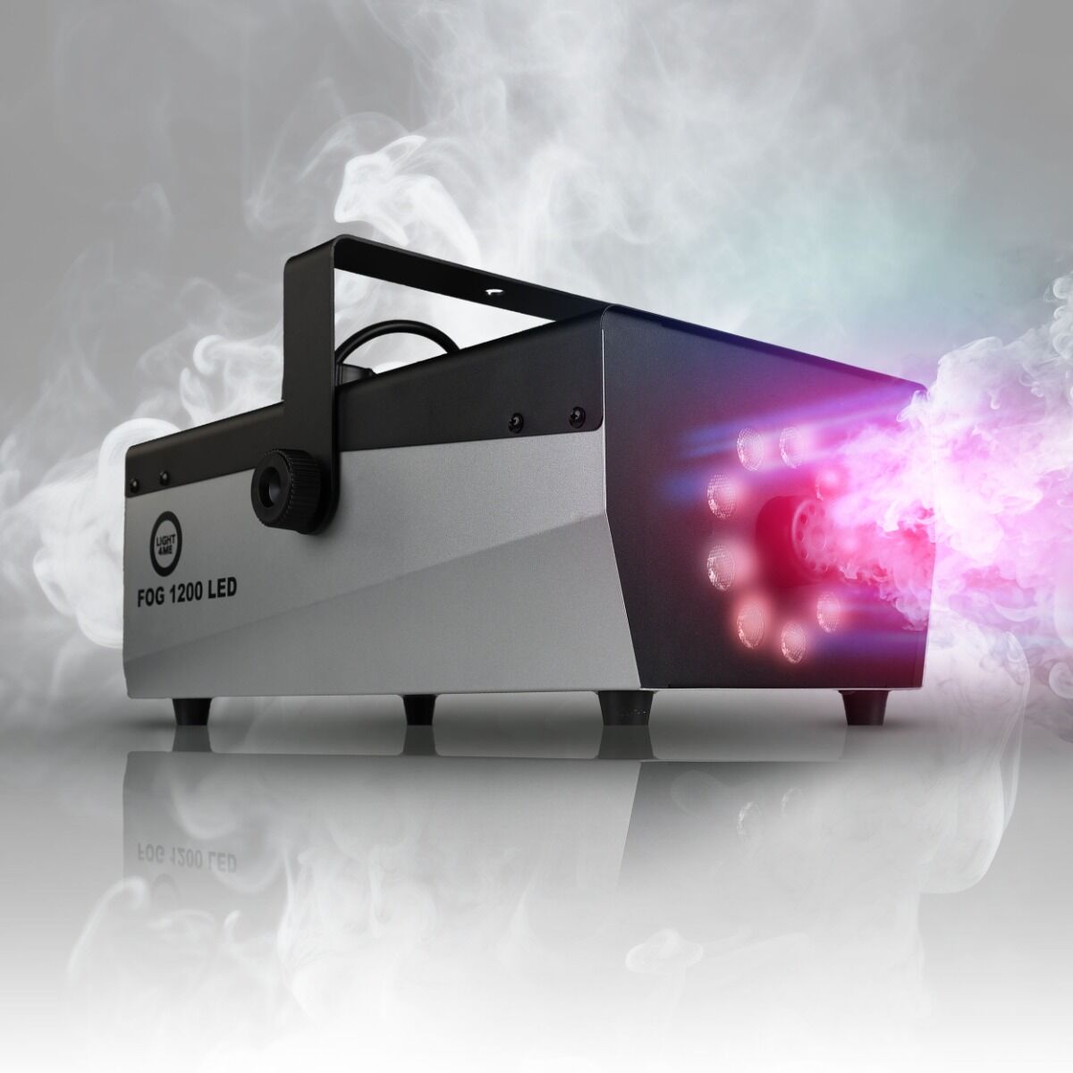 Light4Me Fog 1200 LED V2 Rökmaskin 1200W med LED