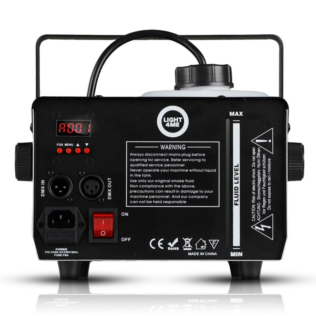 Light4Me Fog 1200 LED V2 Rökmaskin 1200W med LED