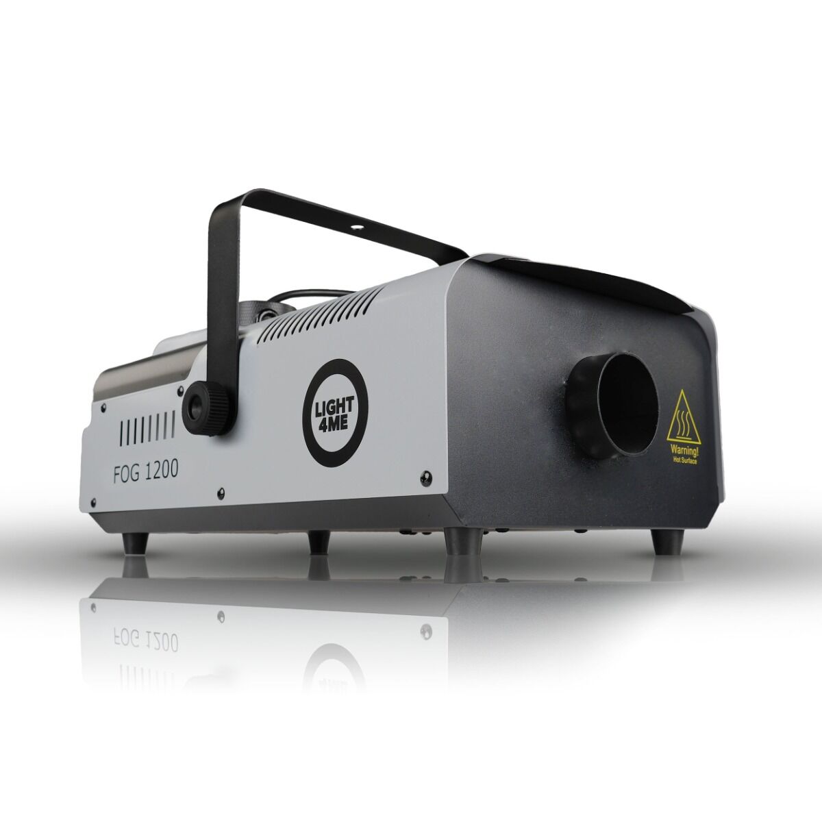 Light4Me Fog 1200 Røgmaskine 1200W med Trådløs & Kablet Fjernbetjening