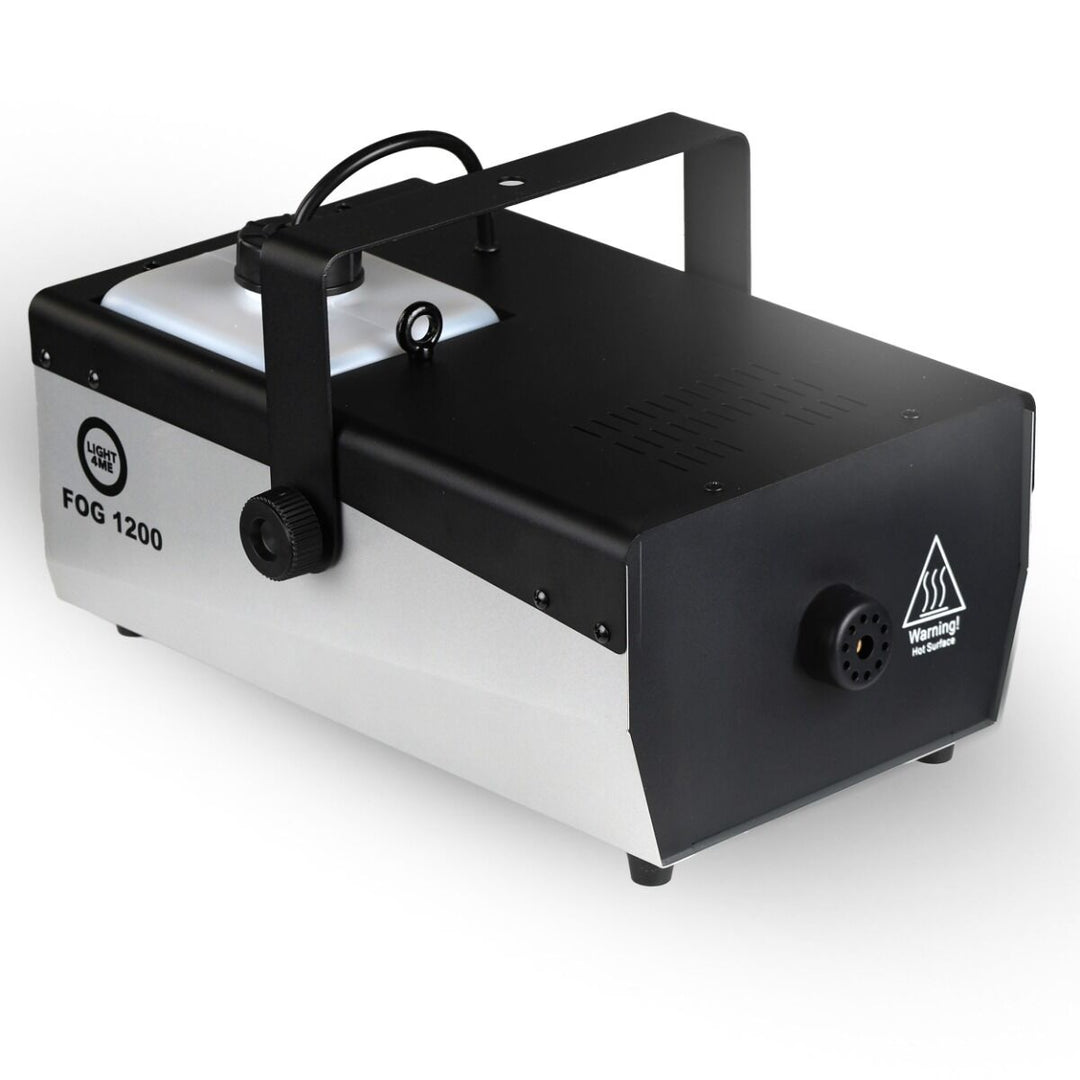 Light4Me Fog 1200 V2 Rökmaskin 1200W med Trådlös Fjärrkontroll & DMX