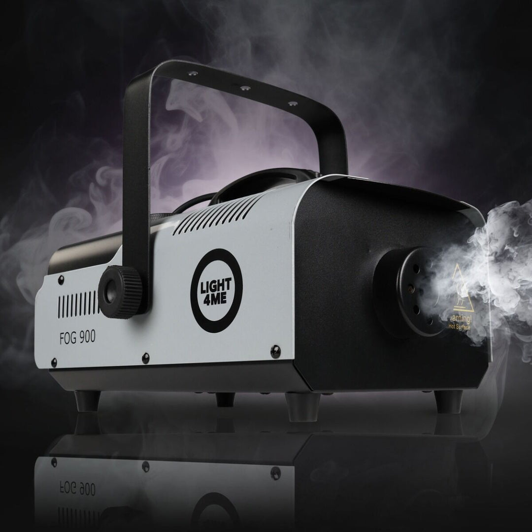 Light4Me Fog 900 Rökmaskin 900W med Trådløs Fjernbetjening