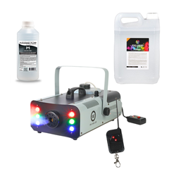Light4Me FM 1500 LED Rökmaskin 1500 W bundle