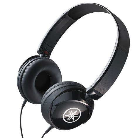 Yamaha HPH-50 On-Ear Studio-hörlurar (svarta)