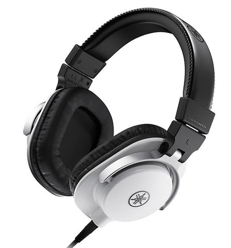 Yamaha HPH-MT5 Studio-hörlurar (vita)