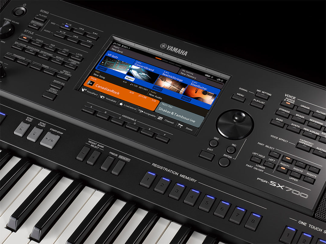Yamaha PSR-SX600 Startpaket Inkl. gratis Yamaha Gigbag