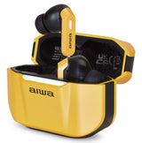 Aiwa ETWS-330YL TWS-öronsnäckor, gul