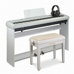 Grooveland P450 komplett Piano Pack (Vit)